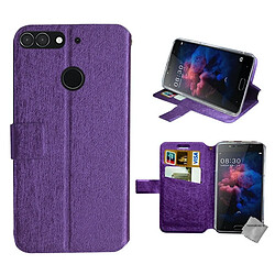 Htdmobiles Housse etui portefeuille pour Archos Sense 55 DC 55DC + film ecran - MAUVE