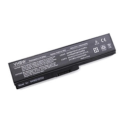 Vhbw Batterie LI-ION 4400mAh 10.8V en noir pour Toshiba Satellite L635, L635D, L700D, L700, L700D, L700D-T10W, remplace PA3817U-1BAS, PA3817U-1BRS.