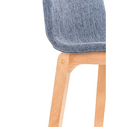 Non Tabouret de bar Hoover tissu Natura pas cher