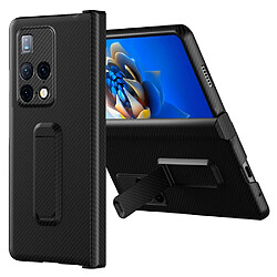 Coque en TPU antichoc, texture en fibre de carbone, anti-rayures noir pour votre Huawei Mate X2