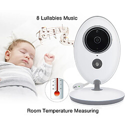 Avis Universal Moniteur pour bébés Vidéo sans fil Nounou Caméra pour bébés Interphone Vision nocturne Surveillance de la température Cam Nounou Nounou Bébé Téléphone mobile