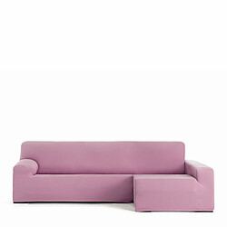 Housse pour chaise longue accoudoir long droit Eysa BRONX Rose 170 x 110 x 310 cm