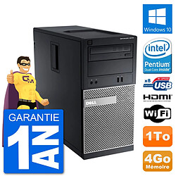 PC Dell 3010 MT G2020 RAM 4Go Disque Dur 1To HDMI Windows 10 Wifi