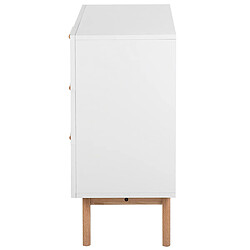 Beliani Commode blanche SALEM pas cher