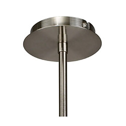 Avis Luminaire Center Suspension Alaska Nickel satiné