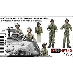 ROC ARMY TANK CREW(1960-70)-3 FIGURES - 1:35e - Hobby Fan