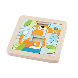 Sevi puzzle a coulisser en bois animaux