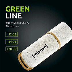 Clé USB 3.2 Intenso Green Line 64 Go Beige