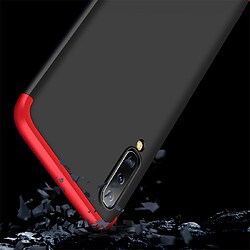 Avis Wewoo Coque Rigide Étui pour PC à couverture intégrale à trois étages Galaxy A50 noir rouge