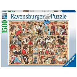 Ravensburger Puzzle Love Through The Ages 1500 pièces pour Adultes et Enfants à partir de 12 Ans, 16973, Multicolore