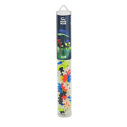 PLUS PLUS - Tube Phosphorescent de 100 pièces - Jeu de construction - PP4282