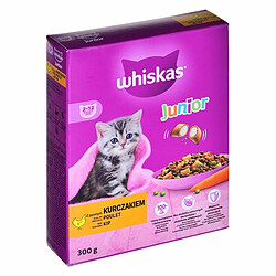 Aliments pour chat Whiskas Junior Poulet 300 g