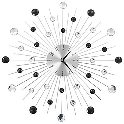 vidaXL Horloge murale avec mouvement à quartz Design moderne 50 cm