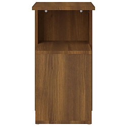 Acheter Maison Chic Table d'appoint | Table Basse Chêne marron 36x30x56 cm Bois d'ingénierie -GKD76119