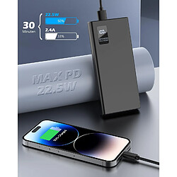 Acheter SANAG Batterie Externe 12000Mah,Power Bank Charge Rapide Avec 2 Ports Usb Sortie 3A,Convient Aux Samsung,Huawei,Xiaomi, Aux Casques Et Autres Appareils Électroniques.