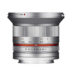 Samyang 12mm F2.0 Sony E (argent)