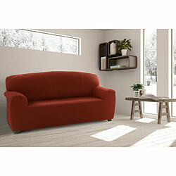 Avis Housse de canapé Sofakover Romeo 220 - 260 cm 4 places - Orange foncé