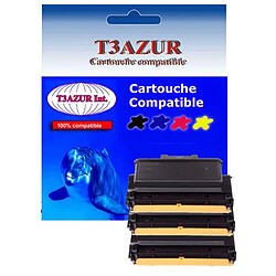 3 Toners Laser compatibles pour Samsung ProXpress M3325ND, M3375 (MLT-D204L) - 5 000 pages - T3AZUR