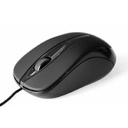 Media-Tech PLANO souris USB Optique 800 DPI Ambidextre (PLANO - Optical mouse 800 cpi, 3 buttons + scrolling wheel, USB interface)