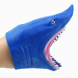 Universal Enfants de plus de 3 ans TPR animaux en plastique requin main marionnette gants jouets cadeaux têtes d'animaux jouets animés modèles cadeaux