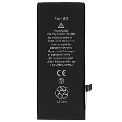 Avizar Batterie Interne iPhone 8 1821mAh Li-Ion Remplace 1IP3/39/94 - Noir