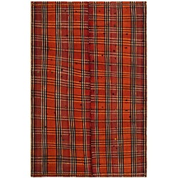 Vidal Tapis de laine 205x134 rouge Jajim