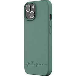 BIGBEN Coque iPhone 14 Natura Night Green - Eco-conçue Just Green