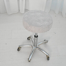 Avis tabouret de bar rond coussin de selle de chaise coussin 30-40cm 03 35cm - gris clair