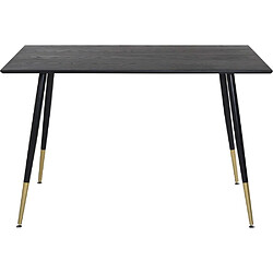 Acheter Venture Home Table repas en MDF et acier Dipp 120 x 90 cm.