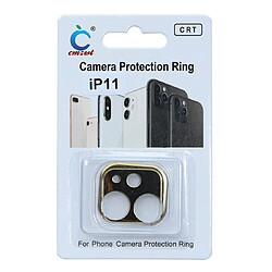 Avis Wewoo Film de verre trempé Protecteur d'objectif de caméra en alliage d'aluminium pour iPhone 11 or