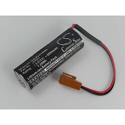 vhbw Batterie remplacement pour Toshiba ER6V pour outil de mesure (2000mAh, 3,6V, Li-ion)