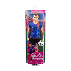 BARBIE - Ken Footballeur - Poupée - 3 ans et + pas cher