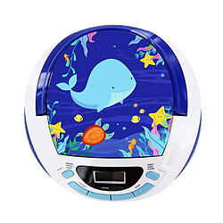 Metronic Radio CD enfant style Ocean- bleu et blanc