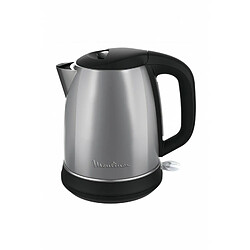 Bouilloire Moulinex Subito inox noir métallisé 1.7L Bouilloire BY550800