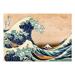 Paris Prix Papier Peint Hokusai : the Great Wave off Kanagawa Reproduction 105 x 150 cm