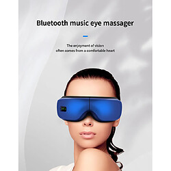 Universal Masseur de traitement des yeux rechargeable Bluetooth électrique Musique Massage des yeux Spa réducteur de la pression de l'air Soulagement de la fatigue oculaire | pas cher