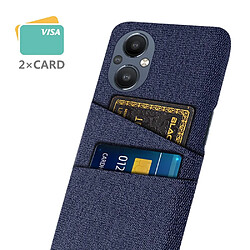 Coque en TPU anti-griffes avec porte-cartes, bleu pour votre OnePlus Nord N20 5G