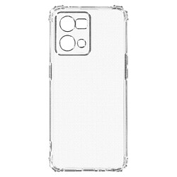 Avizar Coque Oppo Reno 7 Silicone Gel Coins Renforcés Transparent