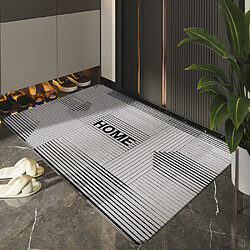 LUUCOZK Tapis de porte d'entrée antidérapants pour entrée intérieure, couleur 4-60x90cm