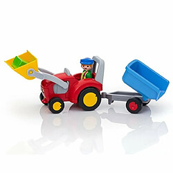 Playmobil® Fermier avec tracteur et remorque