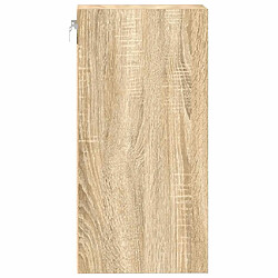 Acheter vidaXL Armoire suspendue chêne sonoma 20x29,5x60 cm bois d'ingénierie