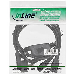 Avis Câble d'alimentation en Y InLine®, allemand, type F noir 3m