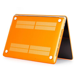 Wewoo Housse Étui Orange pour 2016 MacBook Pro 13,3 pouces sans Touchbar A1708 Chapeau-Prince 2 en 1 Crystal Hard Shell de protection en plastique + Version US Ultra-mince TPU Protecteur clavier pas cher