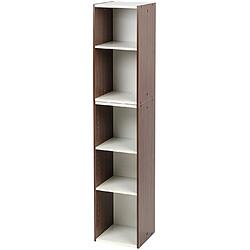 Avis Iris Ohyama, 2 étagères Bibliothèque modulaire en MDF, Marron, 25 x 29 x 60 cm