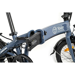 Vélo Électrique Youin You-Ride Barcelona 9600 mAh Gris Bleu 20" 250 W 25 km/h pas cher