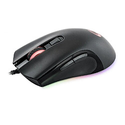 Universal DX-120 FPS 12000dpi Gaming Mouse avec RVB Éclairage USB Câble tressé 1 DX-120