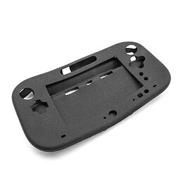 vhbw Couvercle, étui silicone noir pour Nintendo Wii U Gamepad console de jeux, manette