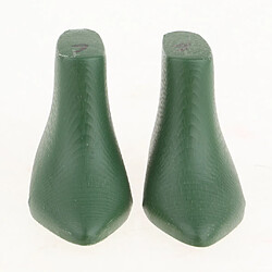 Avis Chaussures en plastique dure le moule fabrication de chaussures pour poupée BJD échelle 1/3 vert