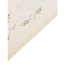 Vidal Tapis de laine 244x170 beige Darya pas cher