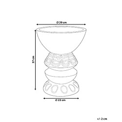 Avis Beliani Cache-pot DISPORUM Céramique Marron clair